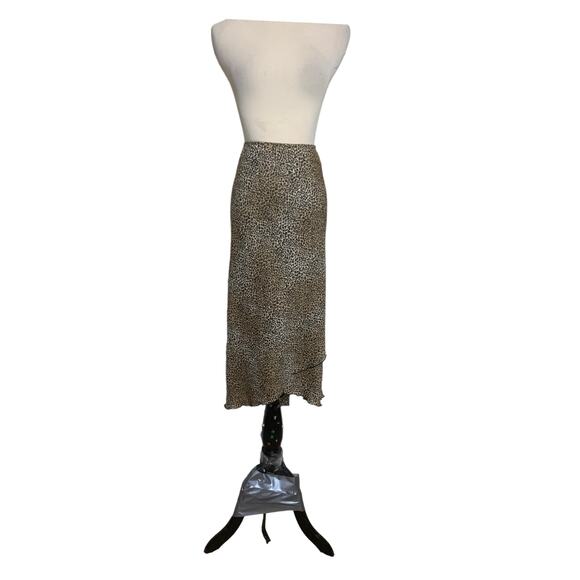 I.N. Studio vintage animal print skirt blouse set size 8 - Picture 11 of 14